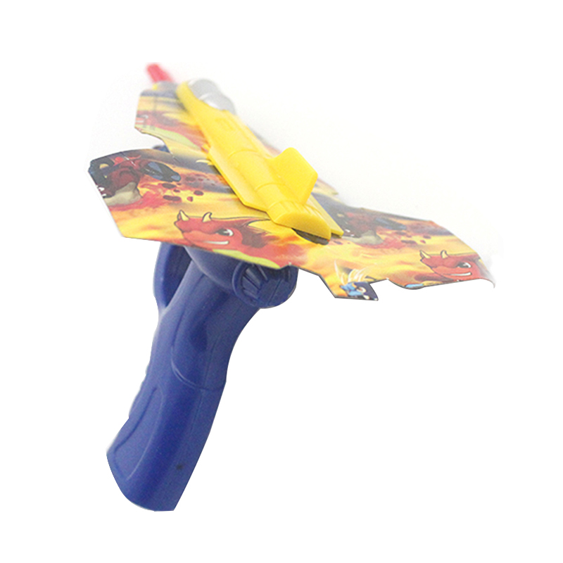 비행 골판지 비행기 사수 총 야외 장난감 및 낚시 장난감 선물